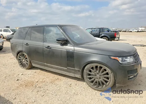 2016 Land Rover Range Rover Hse from USA, damaged, VIN SALGS2VF9GA281357